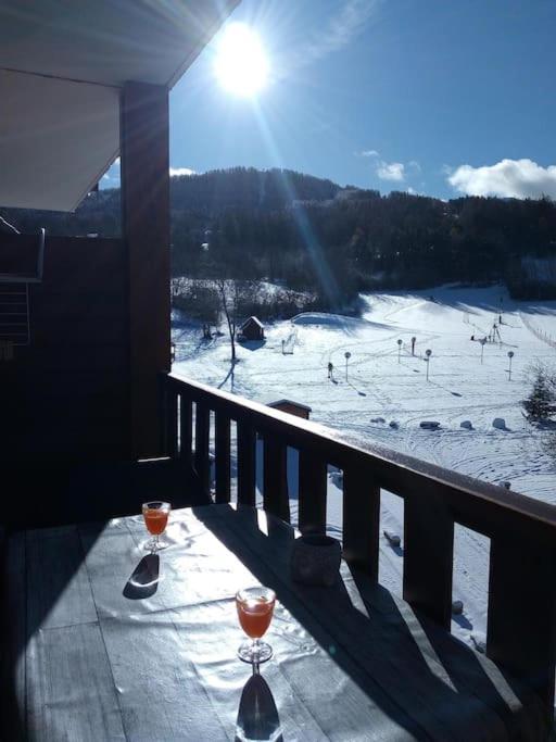 Appart Tres Ensoleille 5-6 Pers Au Pied Des Pistes Ancelle Bagian luar foto