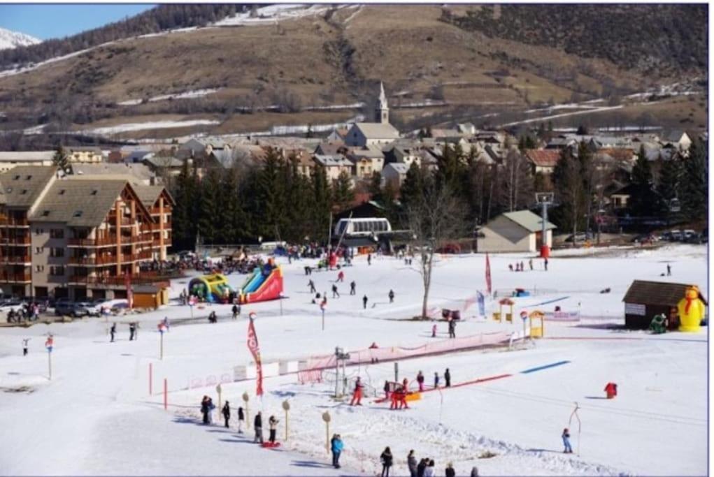 Appart Tres Ensoleille 5-6 Pers Au Pied Des Pistes Ancelle Bagian luar foto